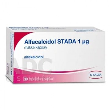 Альфакальцидол (Alfacalcidol) STADA 1 мкг, 30 капсул