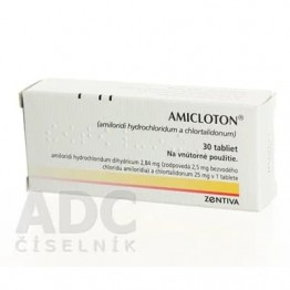 Амиклотон (Amicloton) 2.5 мг/25 мг, 30 таблеток