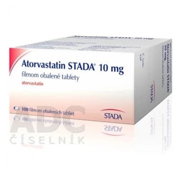 Аторвастатин (Atorvastatin) STADA 10 мг, 100 таблеток