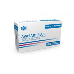 Авасарт Плюс (Avasart Plus) 10 мг/160 мг, 28 таблеток