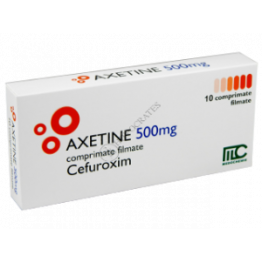 Аксетин (Axetine) 500 мг, 10 таблеток