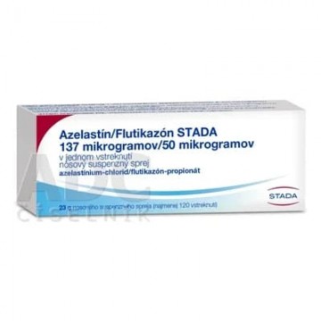 Азеластин+Флутиказон (Azelastin+Flutikazon) STADA аэрозоль 137 мкг+50 мкг, 23 г