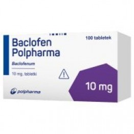 Баклофен (Baclofen) 10 мг, 100 таблеток