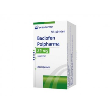 Баклофен (Baclofen) 25 мг, 100 таблеток