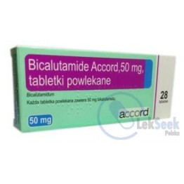 Бикалутамид (Bicalutamide) Accord 50 мг, 28 таблеток