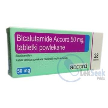 Бикалутамид (Bicalutamide) Accord 50 мг, 28 таблеток
