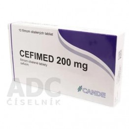 Цефимед (Cefimed) 200 мг, 10 таблеток