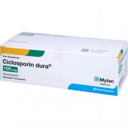 Циклоспорин (Ciclosporin) 100 мг, 50 капсул