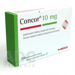 Конкор (Concor) 10 мг, 100 таблеток