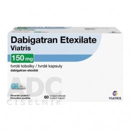 Дабигатрана Этексилат (Dabigatran Etexilate) Viatris 150 мг, 60 капсул