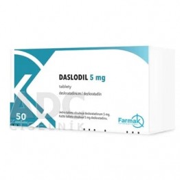 Даслодил (Daslodil) 5 мг, 50 таблеток