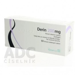 Дерин (Derin) 200 мг, 60 таблеток