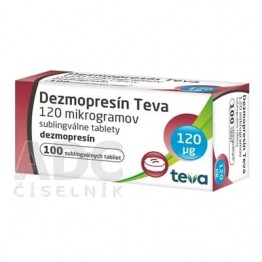 Десмопрессин (Dezmopresin) Teva 120 мкг, 100 таблеток