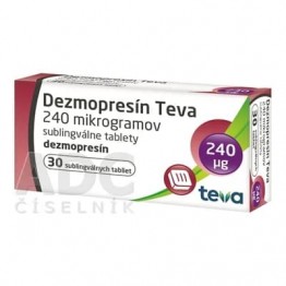 Десмопрессин (Dezmopresin) Teva 240 мкг, 30 таблеток