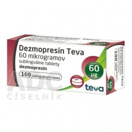 Десмопрессин (Dezmopresin) Teva 60 мкг, 100 таблеток