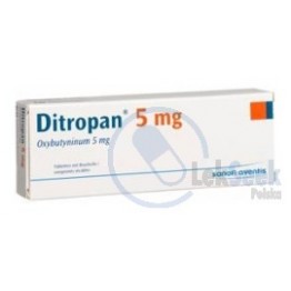 Дитропан (Ditropan) 5 мг, 30 таблеток