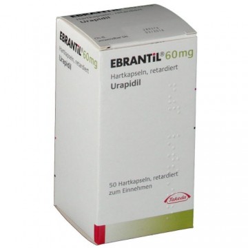 Эбрантил (Ebrantil) 60 мг, 50 капсул