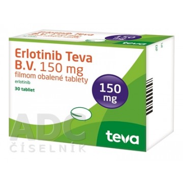 Эрлотиниб (Erlotinib) Teva 150 мг, 30 таблеток