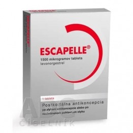 Эскапел (Escapelle) 1.5 мг, 1 таблетка
