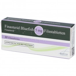 Финастерид (Finasteridum) Bluefish 5 мг, 30 таблеток