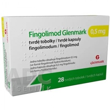 Финголимод (Fingolimod) Glenmark 0.5 мг, 28 капсул