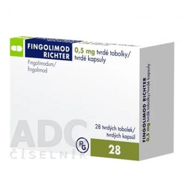 Финголимод (Fingolimod) Richter 0.5 мг, 28 капсул