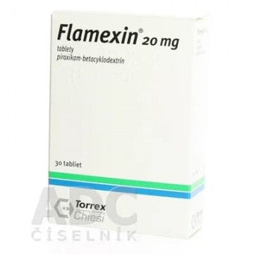 Фламексин (Flamexin) 20 мг, 30 таблеток