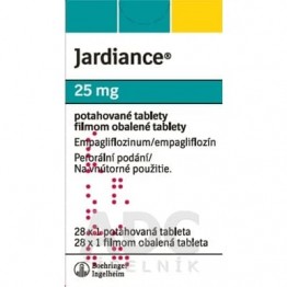 Джардинс (Jardiance) 25 мг, 28 таблеток
