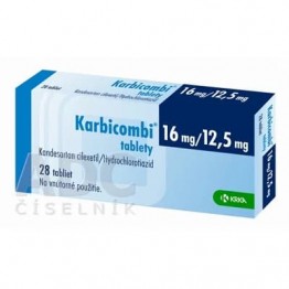 Карбикомби (Karbicombi) 16 мг/12.5 мг, 28 таблеток