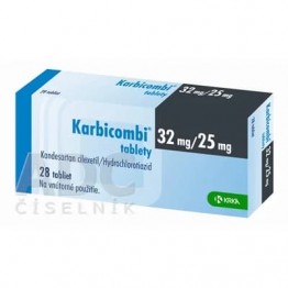 Карбикомби (Karbicombi) 32 мг/25 мг, 28 таблеток