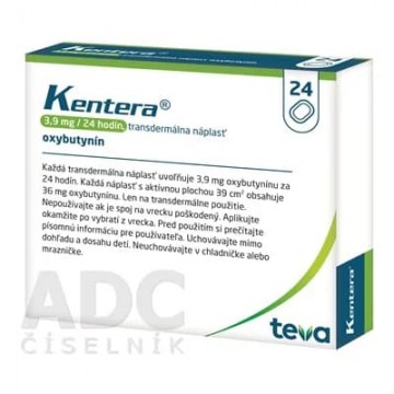 Кентера (Kentera) 3.9 мг/24 часа, 24 пластыря