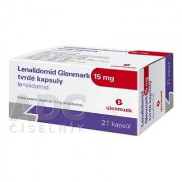 Леналидомид (Lenalidomid) Glenmark 15 мг, 21 капсула