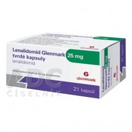 Леналидомид (Lenalidomid) Glenmark 25 мг, 21 капсула