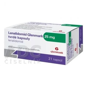 Леналидомид (Lenalidomid) Glenmark 25 мг, 21 капсула