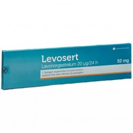 Левосерт (Levosert) 52 мг (20 мкг/24 ч) внутриматочная терапевтическая система, 1 шт.