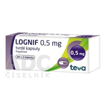 Логниф (Lognif) 0.5 мг, 28 капсул