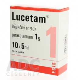 Луцетам (Lucetam) 1 г/5 мл, 10 ампул