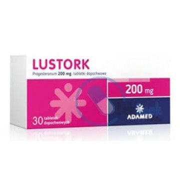 Люстрок (Lustork) 200 мг, 30 таблеток вагинальных