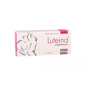Лютеина (Luteina) 100 мг, 30 таблеток вагинальных