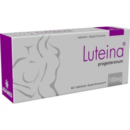 Лютеина (Luteina) 100 мг, 60 таблеток вагинальных