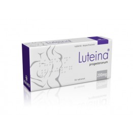 Лютеина (Luteina) 200 мг, 30 таблеток вагинальных