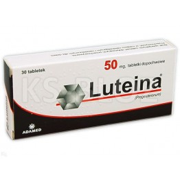Лютеина (Luteina) 50 мг, 30 таблеток вагинальных