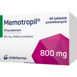 Мемотропил (Memotropil) 800 мг, 60 таблеток