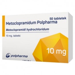 Метоклопрамид (Metoclopramidum) Polpharma 10 мг, 50 таблеток