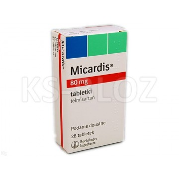 Микардис (Micardis) 80 мг, 28 таблеток