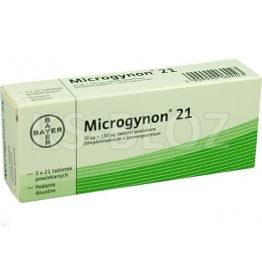 Микрогинон (Microgynon), 63 таблетки