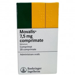 Мовалис (Movalis) 7.5 мг, 20 таблеток