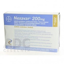 Нексавар (Nexavar) 200 мг, 112 таблеток