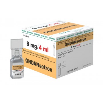 Ондансетрон (Ondansetron) B. Braun 2 мг/мл, 20 ампул по 4 мл