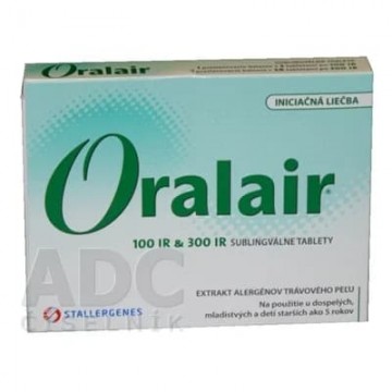 Оралейр (Oralair) 100 IR+300 IR, 3 таблетки+28 таблеток